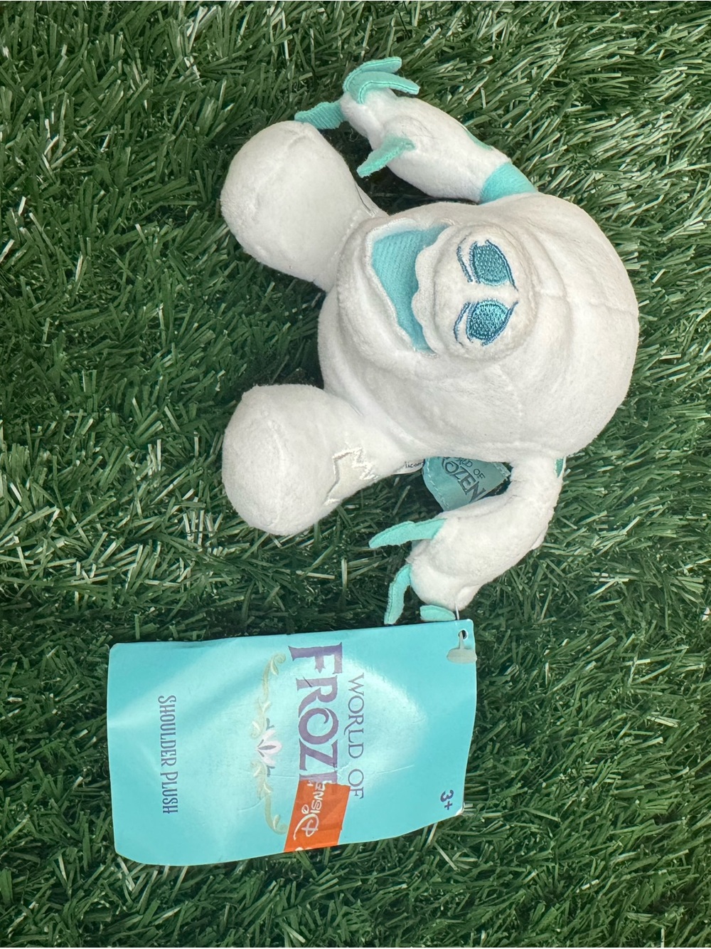 Disney Frozen Marshmellow Plush in White and Teal Accents